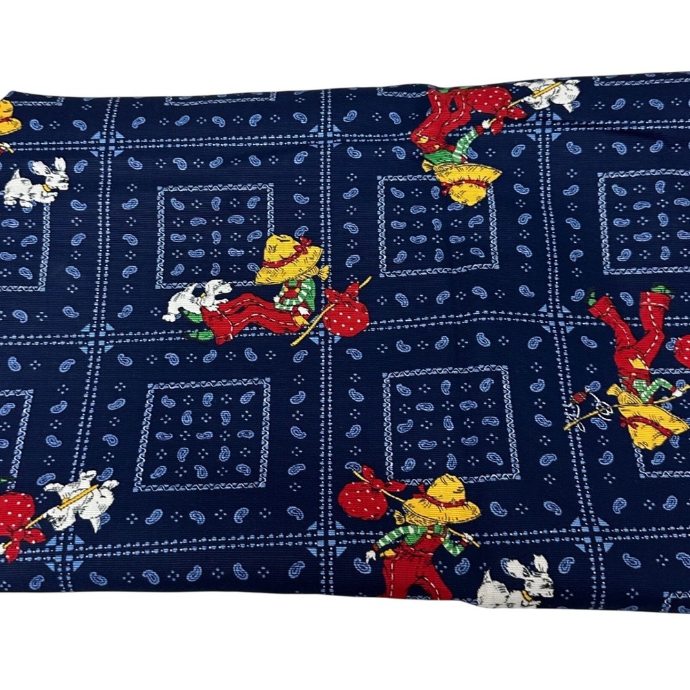 Cranston Print Works VIP Fabrics Navy Holly Hobbie Dog Bandana 2 Yards 44" Wide